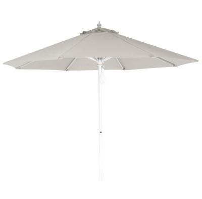 China 10' Modern Luxury Premium Aluminum Outdoor Umbrella with 8 Panels for Parasol Tent Patio Beach Umbrella Club Cafe Beer Cafe Hotel for sale