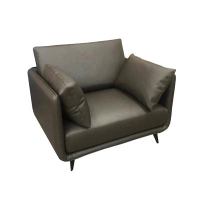 China Living Room Sofa Traditional Premium Sectional Seat With PU Leather Cushions For Club Restaurant Hotel Apartment Home Furniture for sale