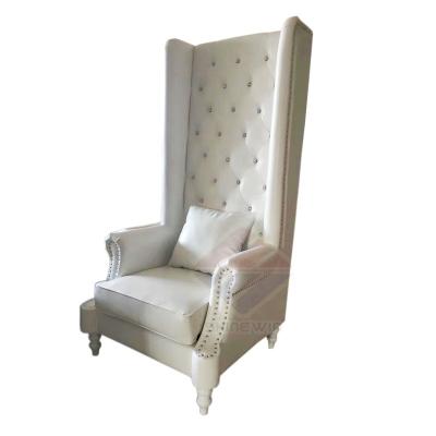 China Quality king wingback reclining armchair with high back for bedroom KTV cafe nightclub furniture for sale