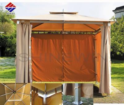 China Outdoor Furniture Grade Aluminum Marquee Tent House With Side Wall For Party Wedding BBQ Garden Shade Shelter for sale