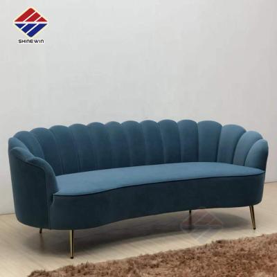 China Good quality tufted sofa bed couch with button for club restaurant hotel apartment living room sofa furniture for sale