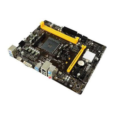 China Firmware update B450mh Placa capacitor/BIOS-Flasher/BIOS mainboard Supports M.2 SSD/100% mini PC computer server motherboard amd base online for sale