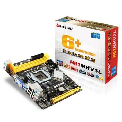 China SATA Mainboard Support 16GB RAM USB2.0 Support ddr3 Channel Gaming Motherboard Desktop Desktop Lga 1150 for sale