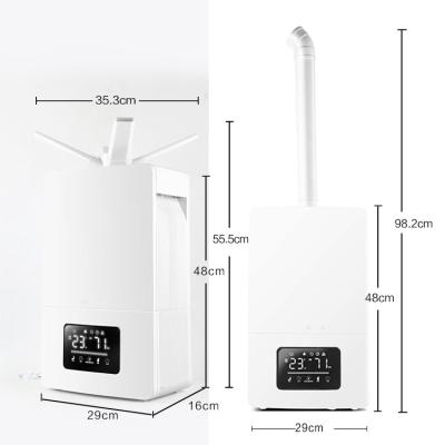 China Touch Screen Commercial Fruit Vegetable Ultrasonic Humidifier and Remote Control Industrial Humidifier for sale