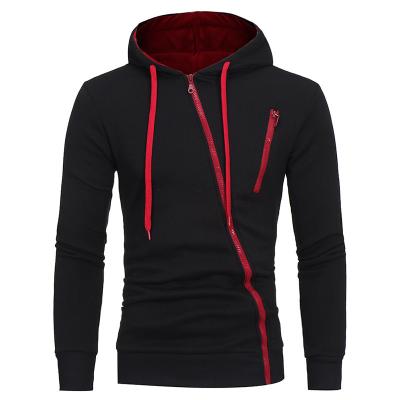 China Spring Nylon / Cotton Winter Fashion Casual Solid Hoodies Mens Pullover Sweatshirt Mens Hooded Hoodie Zipper Tops for sale