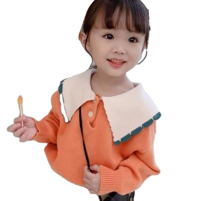 China Spandex/Cotton Girls' Sweaters , Small And Medium Kids Fashion Cute Girls' Tops Sweaters for sale