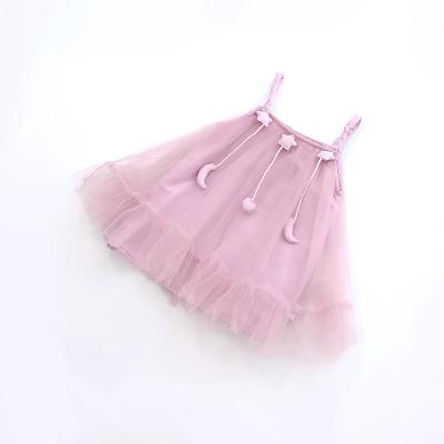 China Breathable Baby Dress Girl Suspender Dress Poncho Princess Style 1-3 Years Baby Stock Summer for sale