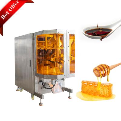 China 2021 New Dustproof Liquid Honey Milk Chili Sauce Food Spice Soy Sauce Packing Machine for sale