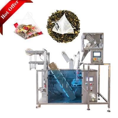 China TEA Tea Bag Packing Machine Triangular Customizable Triangle Tea Bag Packaging Machine for sale