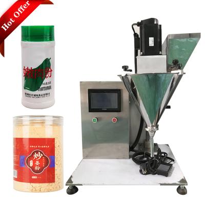 China Food China Factory Price Coffee Milk Protein Spices Powder Semi-automatic Filling Machine for sale