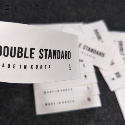 Китай Factory Washable Original End Ply Neck Personalized Labels Custom Labels Low Woven Minimum Labels With Private Label продается