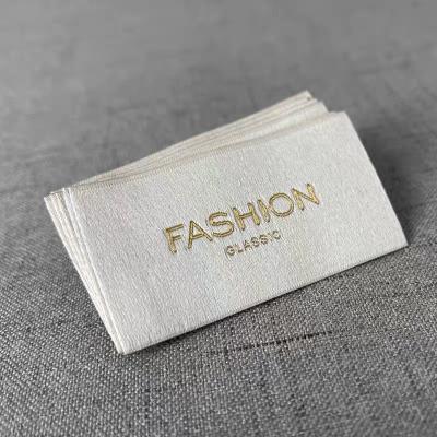 중국 Viable Wholesale Custom Fashion Garment Labels Sewing Woven Label Apparel Label Clothing Fabric Textile Designer Labels 판매용