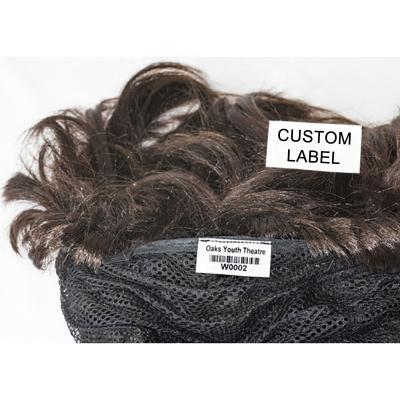 China Personal Design Woven Wig Taggs Washable Customized Private Labels Satin Garment Garment Hair Products For Garment Wig Hair Bag à venda