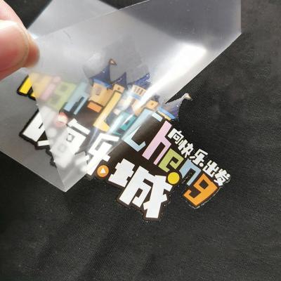 Chine Viable Iron On Wholesale Custom Printing Cartoon Logo Plastisol Heat Transfer Sticker Labels For Kids Clothes à vendre