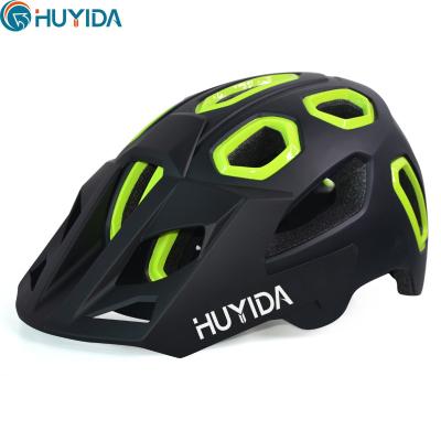 China Compounds Mountain Bike Helmet With Sun Visor Dirt Bike MTB Adult Helmet For Adults Men Women Outdoor Sports Off Road Bicycle Cycling Helmet for sale