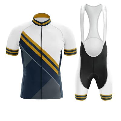 China SUGAR Cycling Suit Jersey Sets breathable for men sleeve long tank top with fleece keep bib tights padded for sale