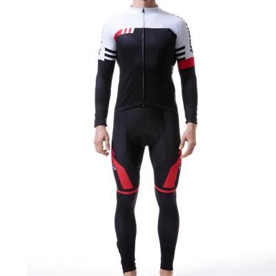 China SUGAR Men's Breathable Sleeve Cycling Jersey Cycling Jersey Set Long And Pants Quick Dry Bicycle Cycling Clothing for sale