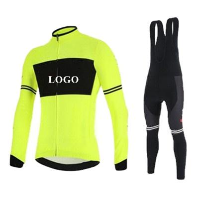 China SUGAR Long Sleeve Spring And Autumn Cycling Suit For Men Breathable Cycling Suit for sale