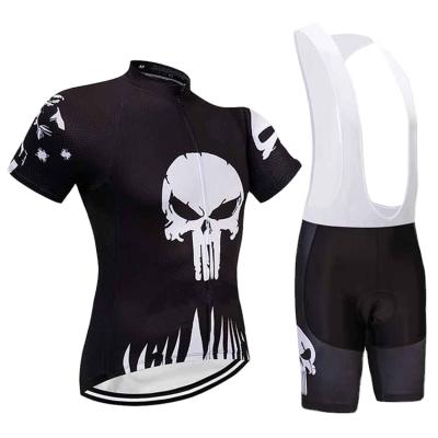 China Pro SUGAR Funny Cycling Jersey Fluorescent Antibacterial Bib Shorts Bike Wear Cycling Ladies Cycling Clothing for sale