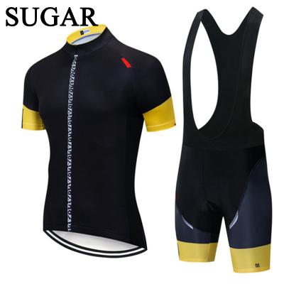 China SUGAR 2021 Summer Mtb Bike Men Custom Woman Breathable Long Sleeves Short Sleeve Wear Set Cycling Jersey Top for sale