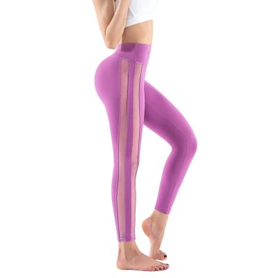 China New Breathable Custom Logo Yoga Pants Hot Gym Gaiters Sets Fitness Compression for sale