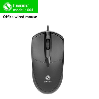 China 3D LIMEIDE 004 Computer Wired USB Mouse Desktop Laptop Wired Commercial Desktop Mouse for sale