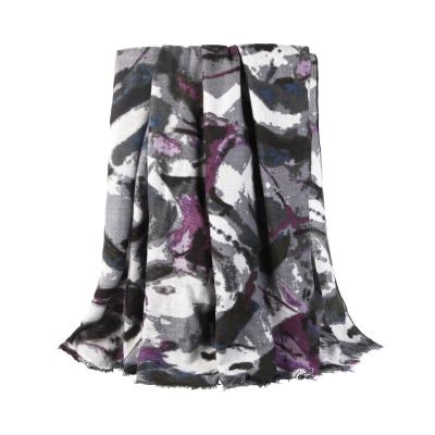 China Soft Touch Feeling New Designer Styles Shimmer Hijab Cashmere Scarf Women Wool Wholesale Long Scarf for sale