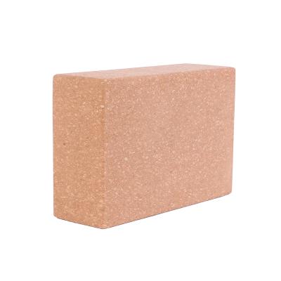 China 2021 Factory Eco Friendly Goods Cork Yoga Block Vivanstar YG1302 Custom Wholesale for sale