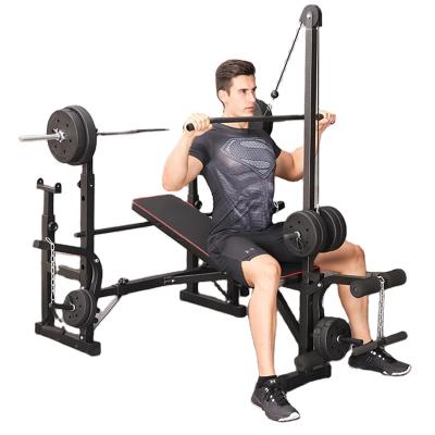 China Weightlifting Adjustable Bench Press Bench Equipment Gym Weight Bench Vivanstar ST6655 Width Adjustable Weight Bench for sale