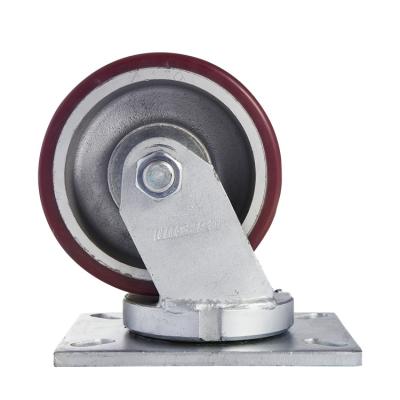 China Medium Duty PIVOT 150mm TPR Wheel Swivel Casters for sale