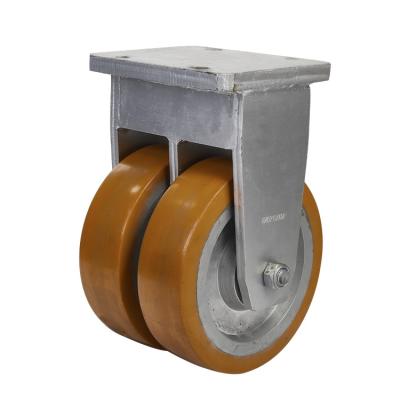 China Dual Wheel Series 10x3 Rigid Iron Core Polyurethane Ultra-heavy Rigid 