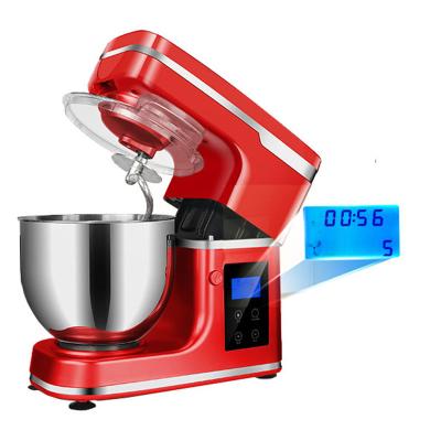 China Beater ejector button with basin timing features 5L multifunctional commercial dough mixer and food mixers kitchenaid for sale