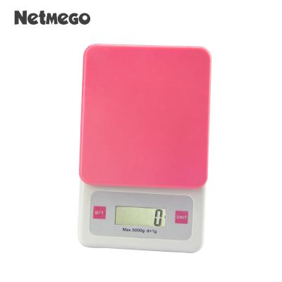 China Weight Measuring N008 Mini 5 Kg Household Digital Electronic Kitchen Food Scales for sale