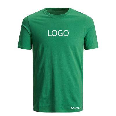 China Wholesale Anti-Wrinkle Mens Plain Ringspun Cotton 100% Cotton T-Shirt Slim Fit Custom Made Tee Shirts With Logo Customize for sale