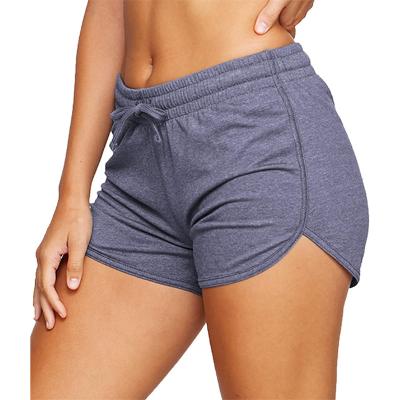 China Women Girls Snack Shorts High Waisted Shorts QUICK DRY Sexy Gym Yoga Sports Women's Running Clothing Wholesale for sale