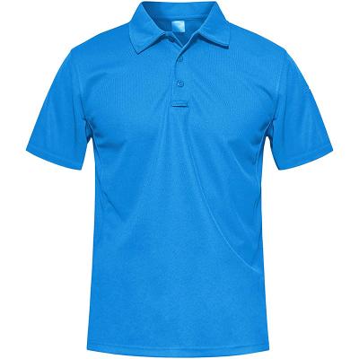 China Embroidery Classic Logo Mens Slim Fit 100% Polyester Polo Shirt Customized parride Mesh Polo Shirts Wholesale for sale