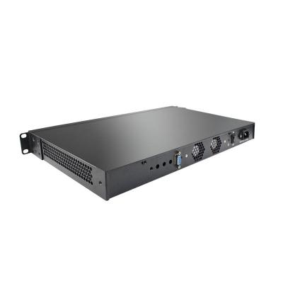 China 11th Gen 1U Rack Mount I3-1115G4 I7-1165G7 i221 i225 6 VGA M.2 Console Virtual Machine LAN NAS 1U SSD Server Industrial Computer 430x250x45mm for sale