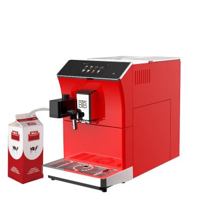 China Outdoor water source; Self Discharge Sewage Bean To Cup One Key Operation 8 Languages ​​Touch Screen Bean To Cup Coffee Maker Coffee Machine Cafeteria Italian for sale