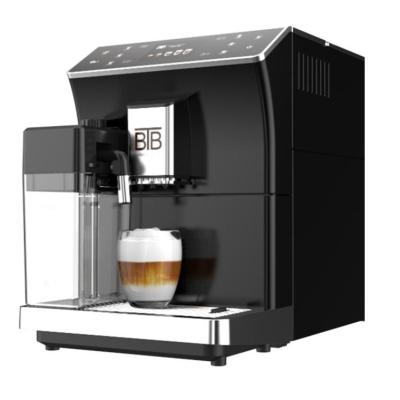 China BTB-202 Hotel Smart Professional Cappuccino Latte Fresh Espresso Bean To Cup Full Automatic Coffee Machine For Home Office for sale