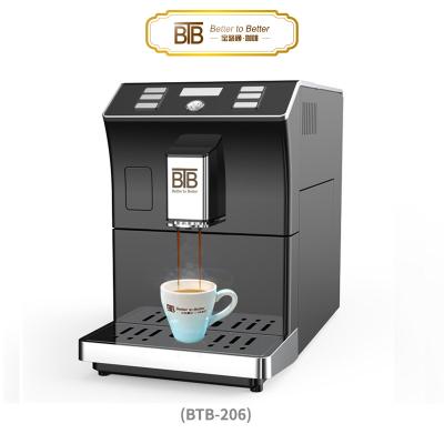 Китай BTB-206 Automatic Hotel Espresso Coffee Machine For Semi-Commercial Home Office продается