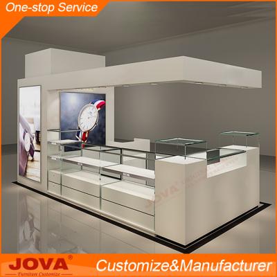 China Simple shopping furniture watch display kiosk fashion watch kiosk retail mall kiosk sale furniture watch display mall kiosk for sale