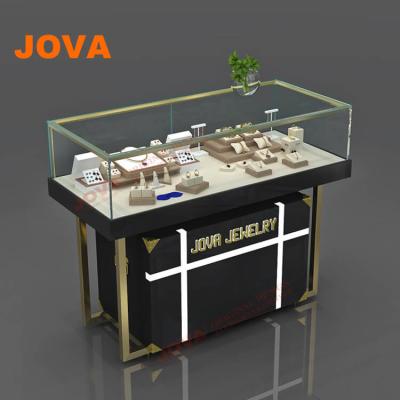 China Concise Retail Counter Jewelry Stores Showcase Jewelry Showcase Decor for sale