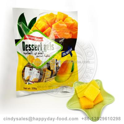 China HAPPYDAY MANGO FRUIT JELLY Natural CANDY for sale