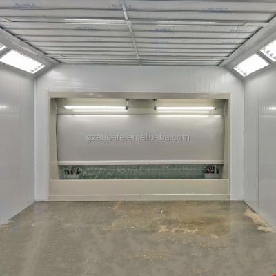 China Automobile paint baking 2023 best-selling customized wooden work furniture  powder coating spray booth industrial paint booth price for sale