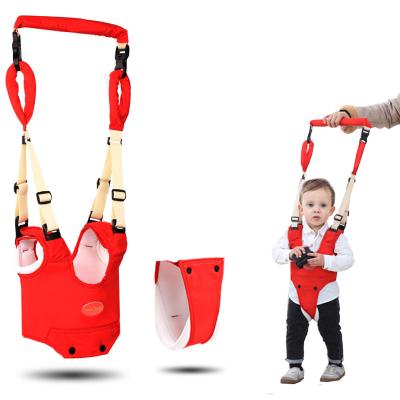 China Polyester Handheld Baby Walker Kids Toddler Walking Baby Toys Fit Baby Learning Walker Harness Belt Walk Assistant Multifunctional for sale