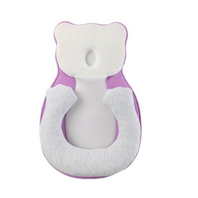 China Portable Nest Comfort Bear Pillow Sofa Support Cuddle Bed Cute Newborn Infant Modern Unisex Baby Prevent Flat Head for sale