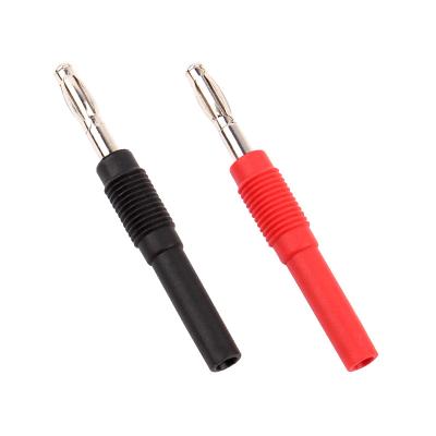 China 1 Pair Industrial 2mm To 4mm Multimeter Needle To Lantern Socket Connector for sale