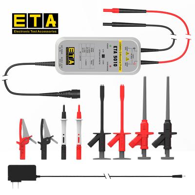 China ETA5010 100MHz 1300V Isolation Probe Voltage Oscilloscope Differential Probes 120*55*24(cm) for sale