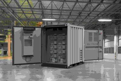 China RJ TECH BESS 287kwh BESS 100KW PCS 150KW MPPT UL9540 UL1973 CEC certified for sale