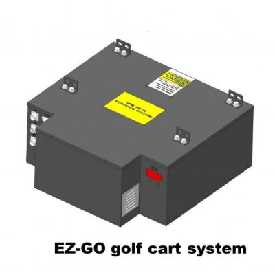 China Lithium Golf Cart Battery 48v 120ah LiFePO4 For EZ-GO Club Car Cushman Yamaha Star Car Polaris for sale